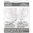 Clear Latex Balloons with Pink, Blue & Gold Star Confetti 16'', 5ct