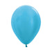 5'' SATIN CARIBBEAN BLUE LATEX SEMPERTEX 100PK