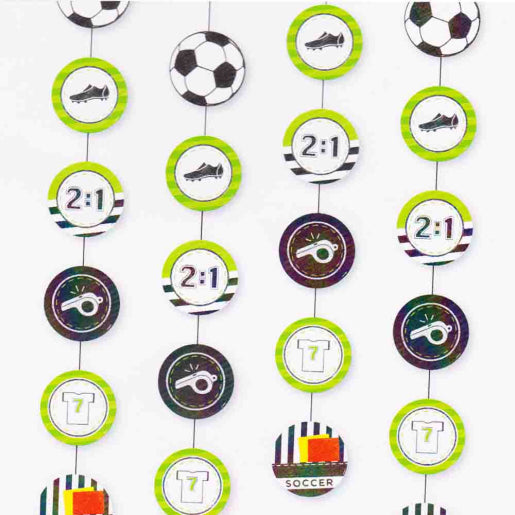 Football Handing Decorations 4pk