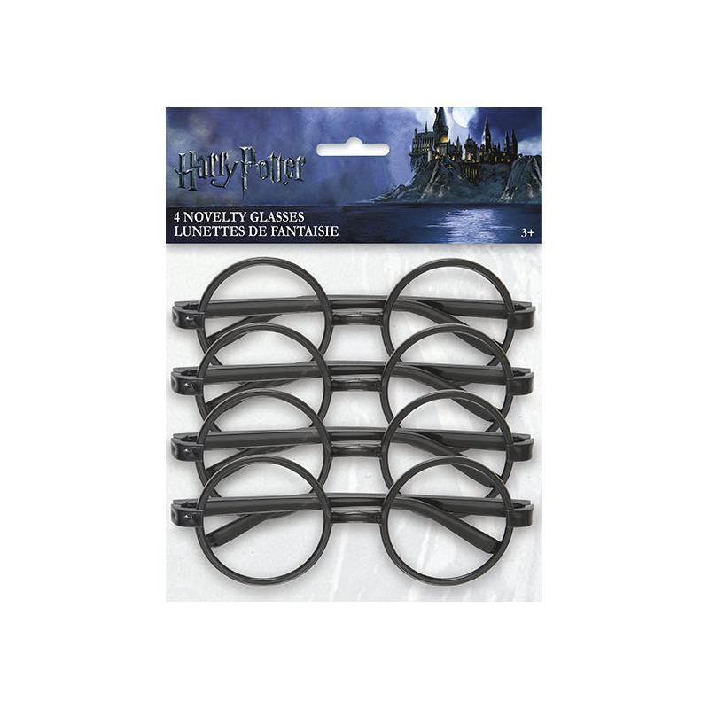 HARRY POTTER GLASSES 4PK