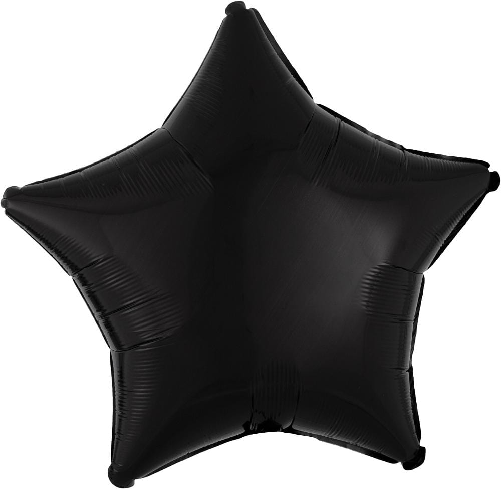 18'' Black Star Foil (Flat)