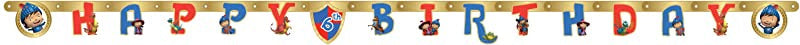 MIKE THE KNIGHT ADD AGE LETTER BANNER