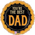 You're the Best Dad Beer Top 18'' Foil Balloon
