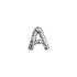 34'' SUPER SHAPE FOIL LETTER A - ZEBRA