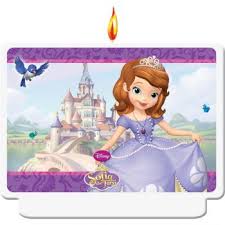 Sofia The First Happy Birthday Candle