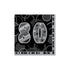 80TH BIRTHDAY NAPKINS BLACK GLITZ (16PK)