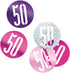 GLITZ PINK 50 BIRTHDAY CONFETTI 14G