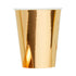 Metallic Gold Paper Party Cups 8pk