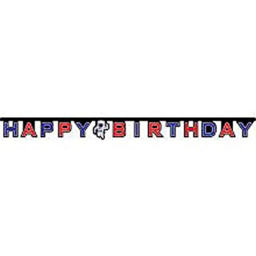 Happy Birthday 'Space Odyssey' Paper Banner (1ct)