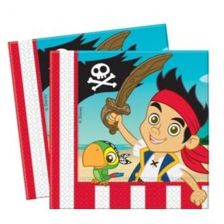LUNCH NAPKIN JAKE & THE NEVERLAND PIRATES (20PK)