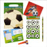 Football Ready to be Packed Party Bag