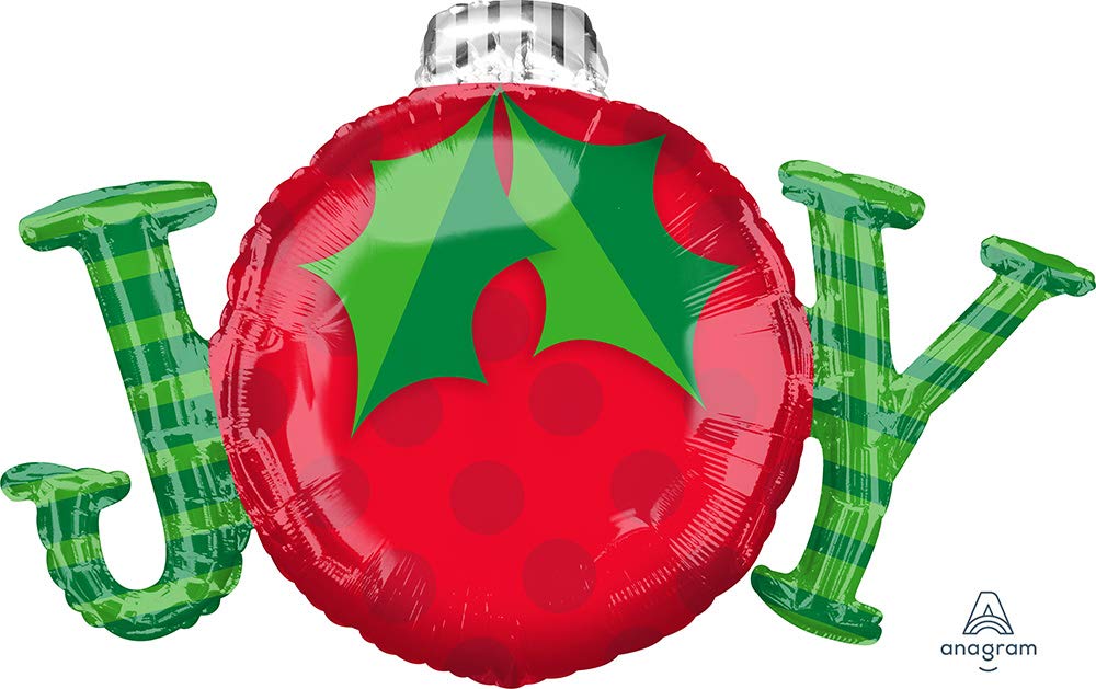 JOY ORNAMENT SUPERSHAPE 31''/78cm w x 23''/58cm