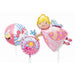PRINCESS BIRTHDAY TRIO FOIL BALLOON