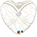 18'' WEDDING GOWN FOIL BALLOON