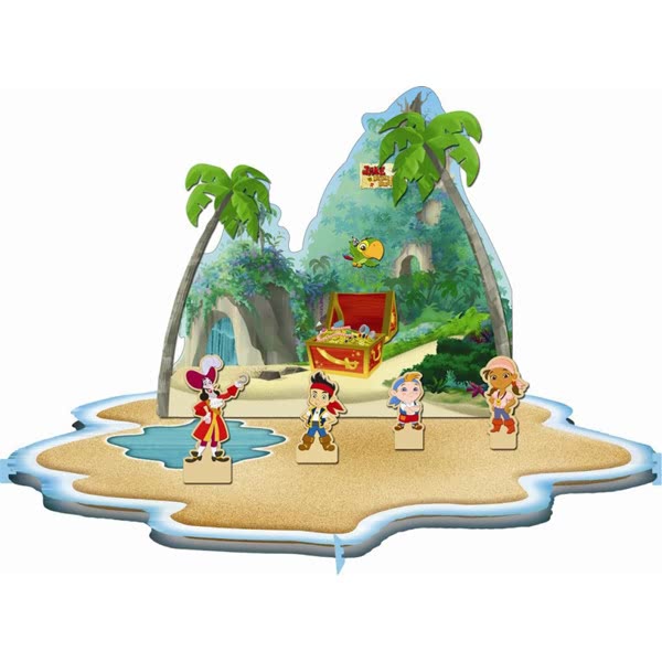 Jake and the Neverland Pirates Party Centrepiece
