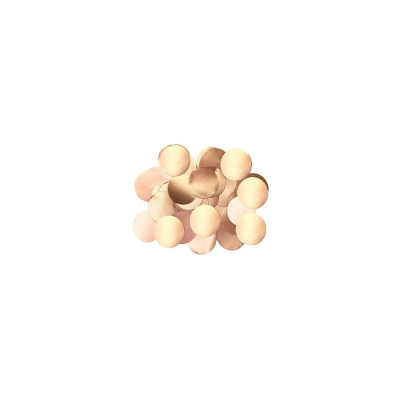 ROSE GOLD METALLIC PEARL CONFETTI 10MM X 14G