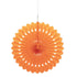 Solid Orange Fan Decoration