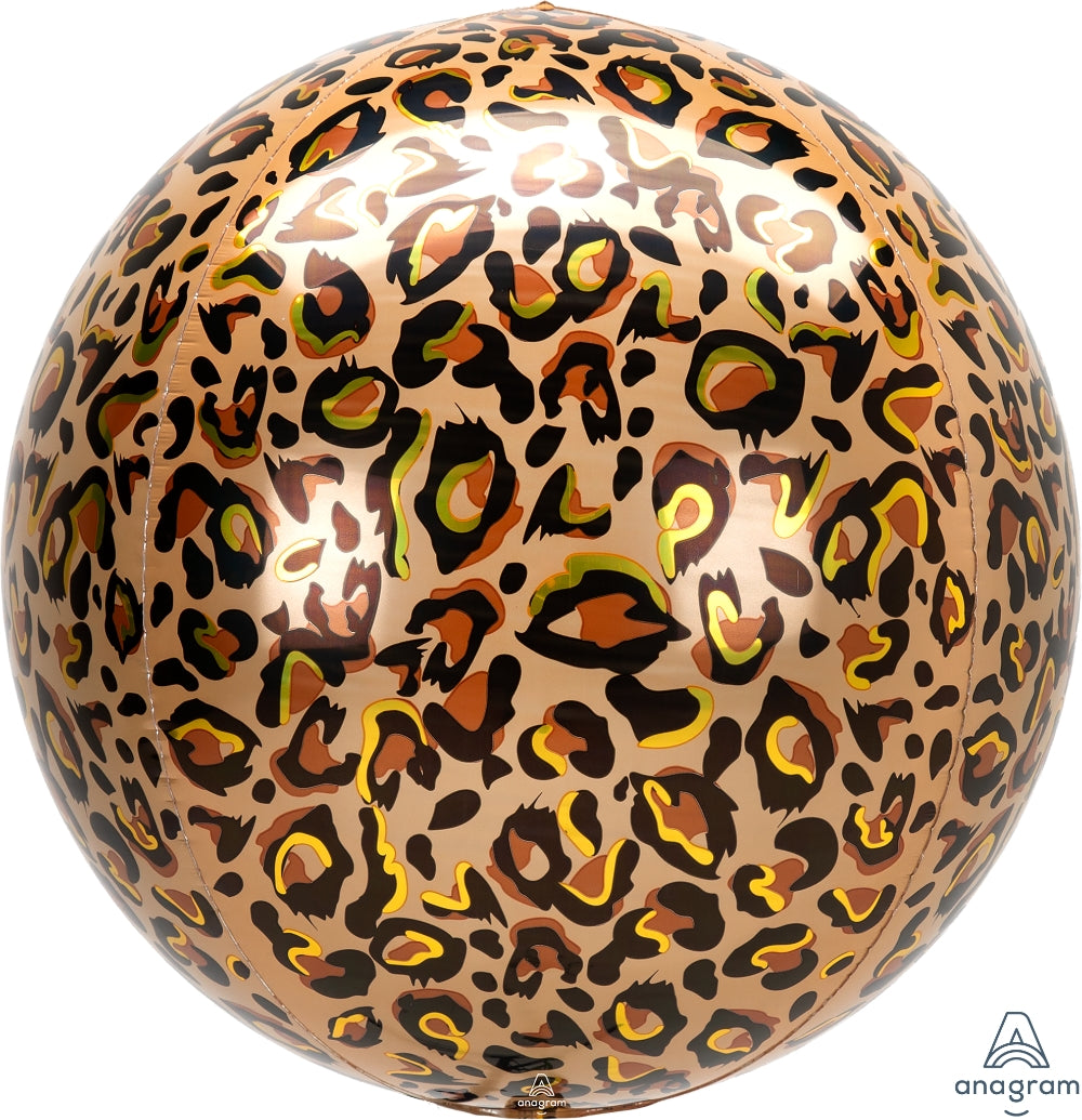 15" Leopard Print Orbz