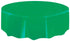 EMERALD GREEN ROUND PLASTIC TABLECOVER 213 DIA