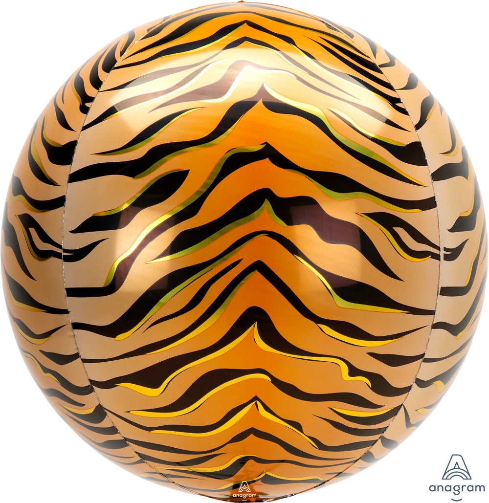15" Tiger Print Orbz