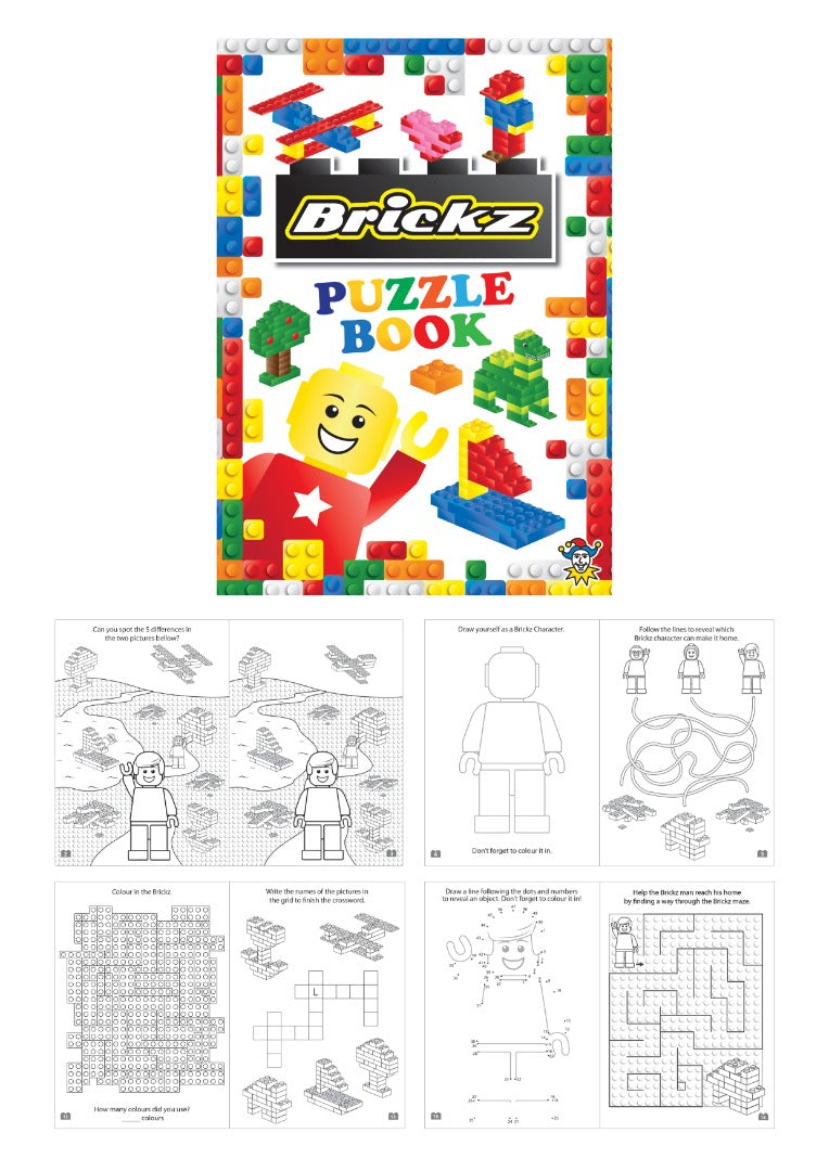 Brickz Puzzle Book