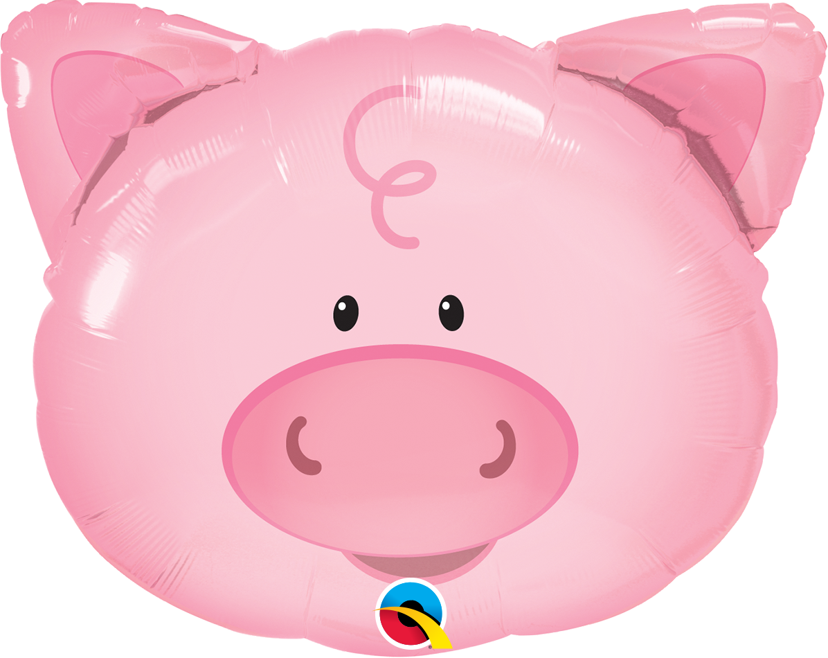 30'' SHAPE PLAYFUL PIG