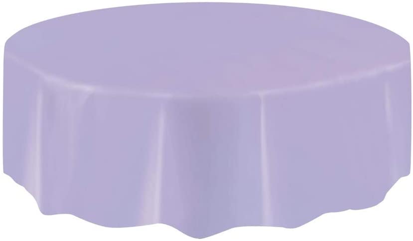 HYDRANGEA ROUND PLASTIC TABLECOVER 213 DIA