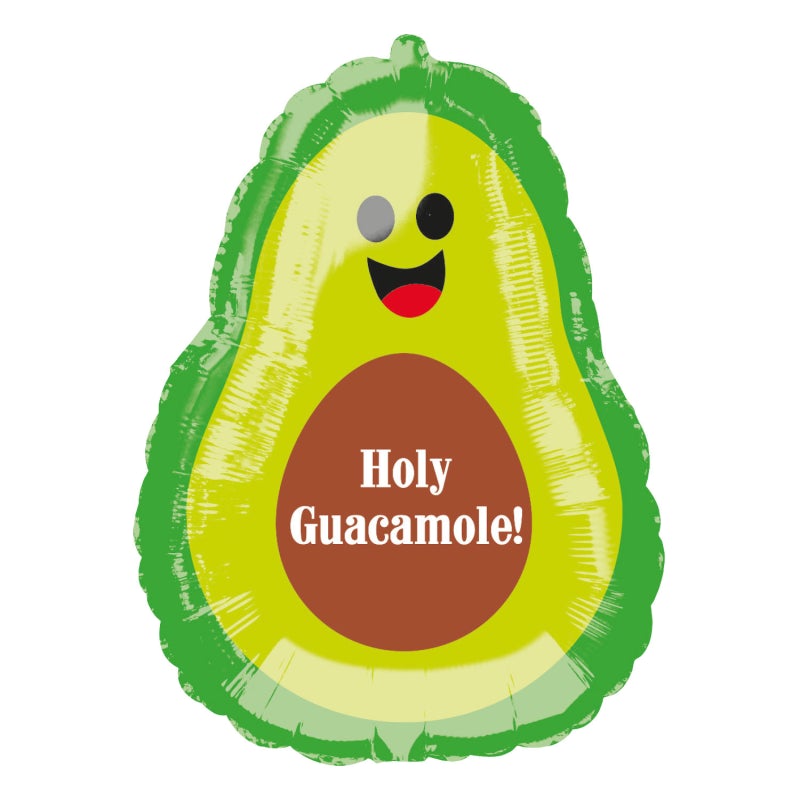 AVOCADO SUPERSHAPE FOIL BALLOON 19''/48cm x 27''/68cm