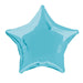 Solid Star Foil Balloon 20'',  - Baby Blue