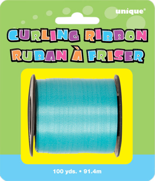 Teal Balloon Curling Ribbon