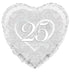 18'' FOIL HAPPY 25TH ANNIVERSARY FILIGREE