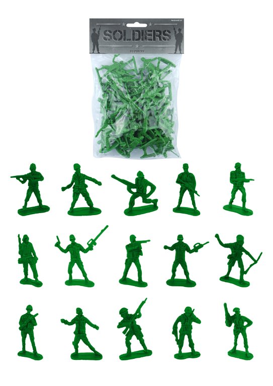 TOY SOLDIERS 35-70MM 50PK