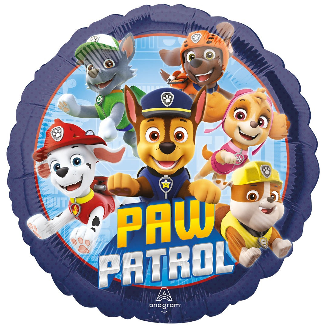 Paw Patrol  17'' Foil - Chase and friends