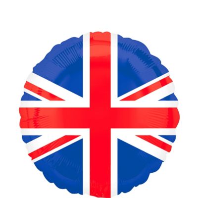 Union Jack Round Foil Balloon 18''