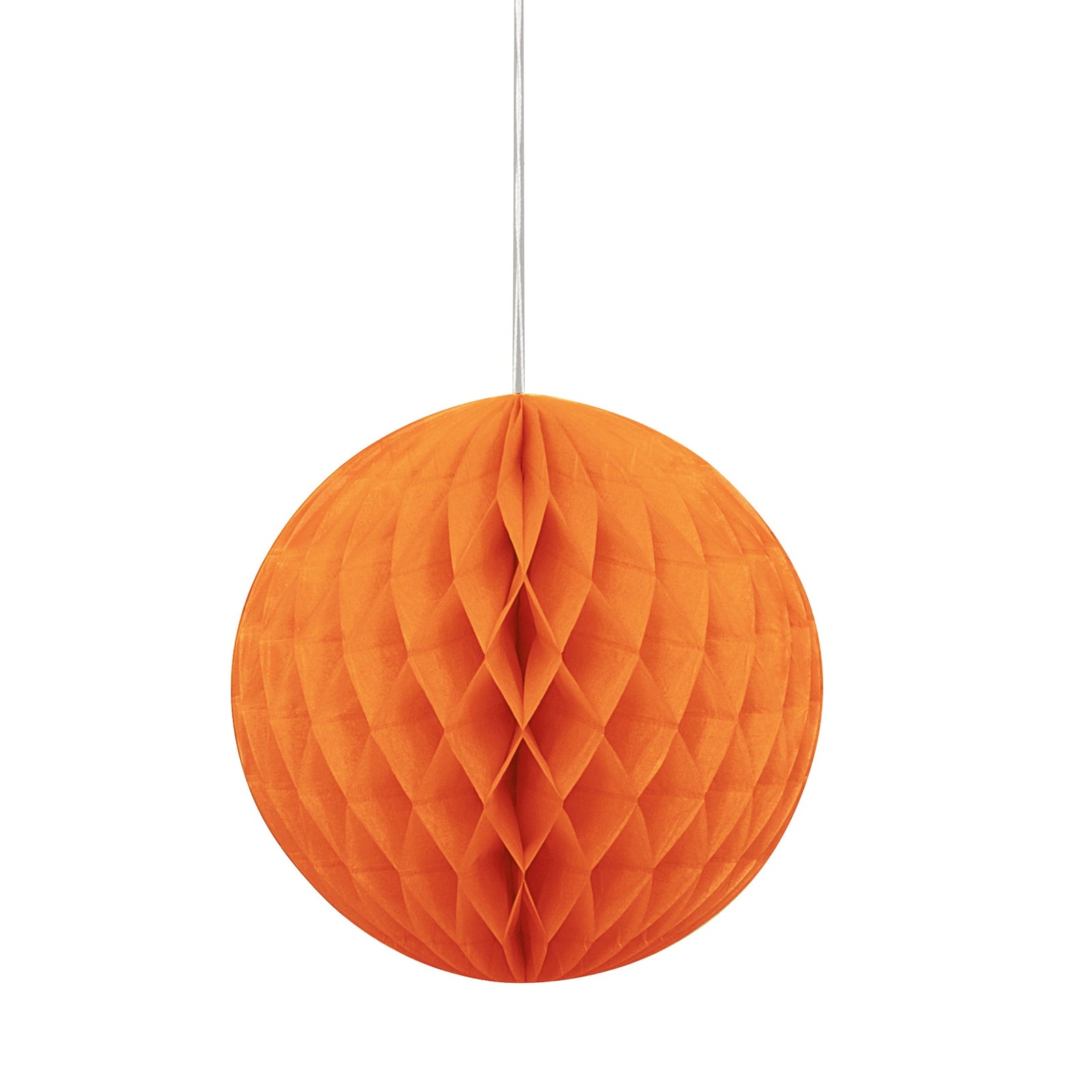 Honeycomb Ball, Orange, 8in