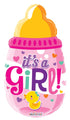 20'' BABY GIRL BOTTLE SHAPE FOIL BALLOON