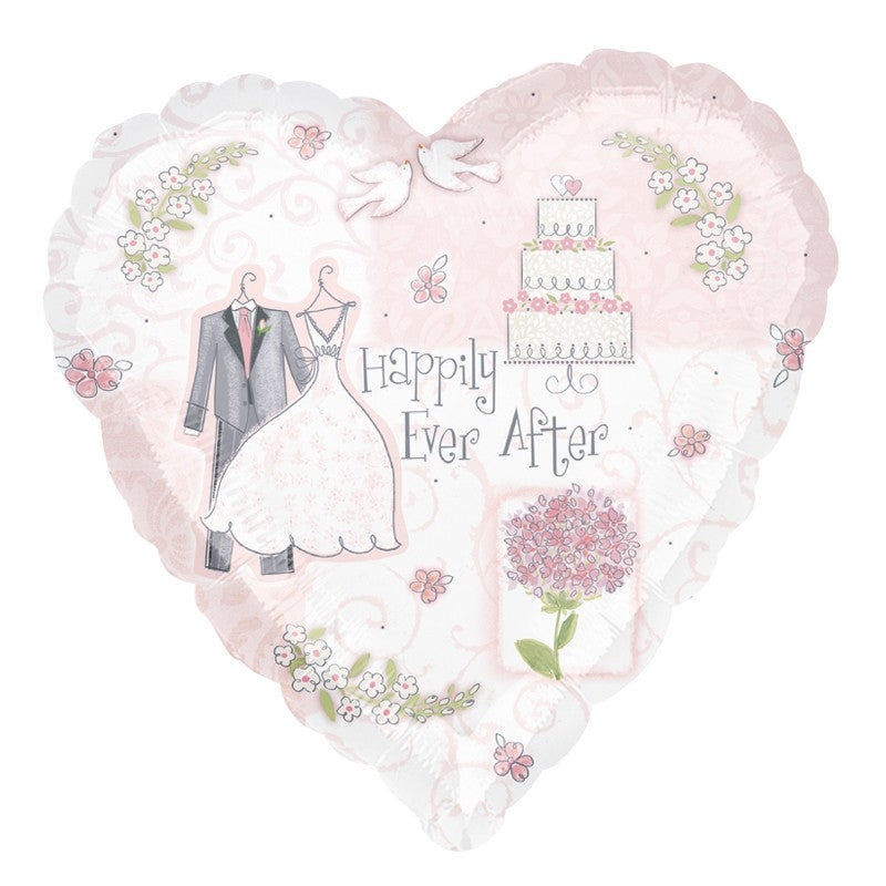 18'' FOIL SWEET ROMANCE