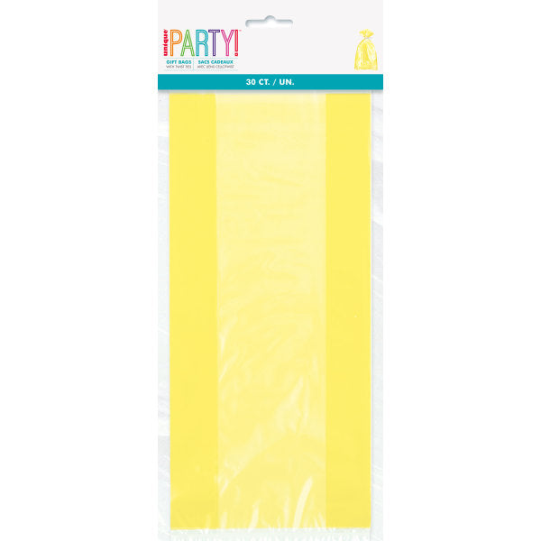 Yellow Cellophane Bags