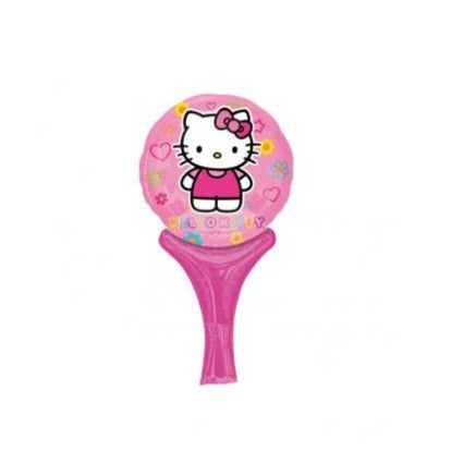 9'' HELLO KITTY INFLATE A FUN AIR FILL FOIL BALLOON