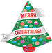 CHRISTMAS TREE JUNIOR SHAPE FOIL BALLOON