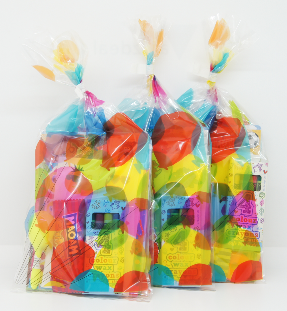 Childrens Pre Filled Party Bags - 12 items per bag (1 bag) - Boys Girls Kids Birthday Favours (Unisex)