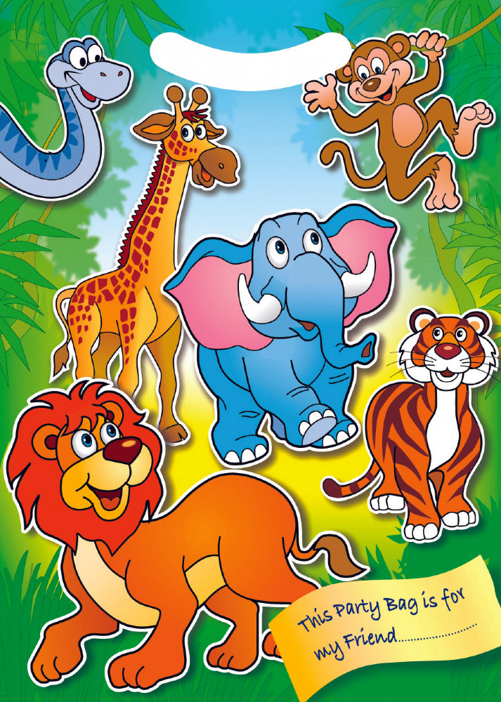 Jungle Themed Party Loot Bag