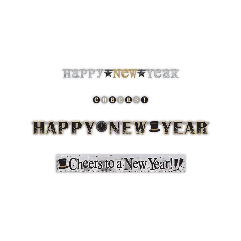 NEW YEAR LETTER BANNER MULTI PACK