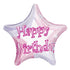 19'' PINK SHIMMER-HAPPY B'DAY