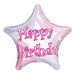 19'' PINK SHIMMER-HAPPY B'DAY