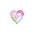 18'' FOIL CELEBRATE LIFE PINK HEART BALLOON