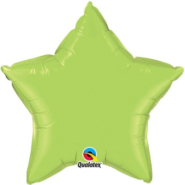 36'' STAR LIME GREEN PLAIN FOIL
