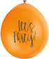 Latex Assorted Let's Party Balloons, Pack of 10