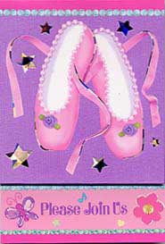 Twinkle Toes Invitations