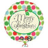 18'' FOIL CHRISTMAS DOTS